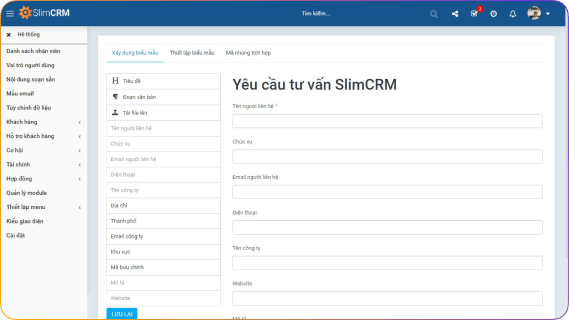 YST CRM - Webform integration