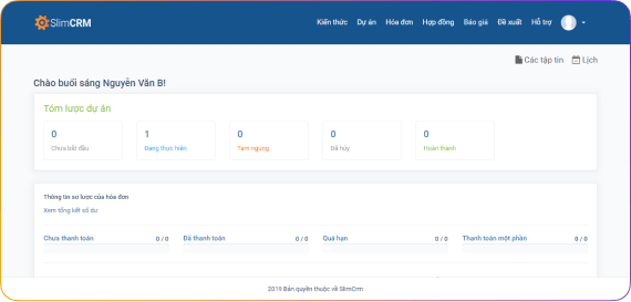 YST CRM customer portal